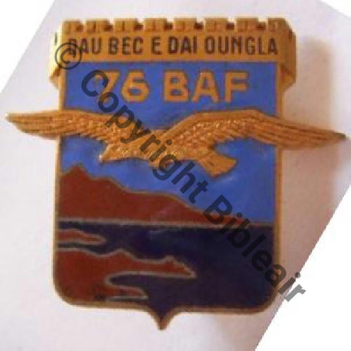 BAF  76eBat ALPIN FORTERESSE Avec devise DrPNBER Past fenetre Dos lisse Sc.quivivefrance MAP100 a 120Eur10.07